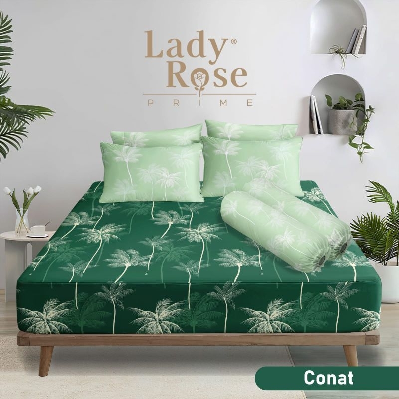 Sprei lady rose ukuran 180x200 tinggi 30 Conat