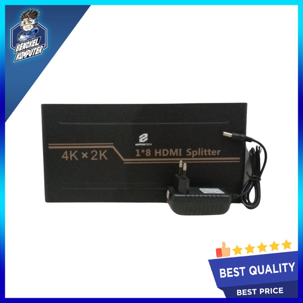 HDMI SPLITTER 8 PORT NIPPONTECH