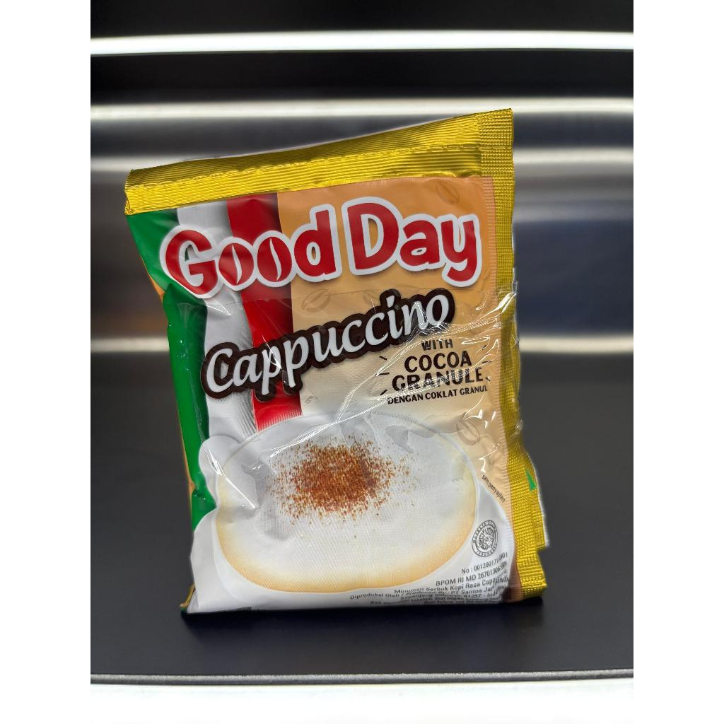 

Good Day Cappuccino with Choco Granule Isi 5 Sachet