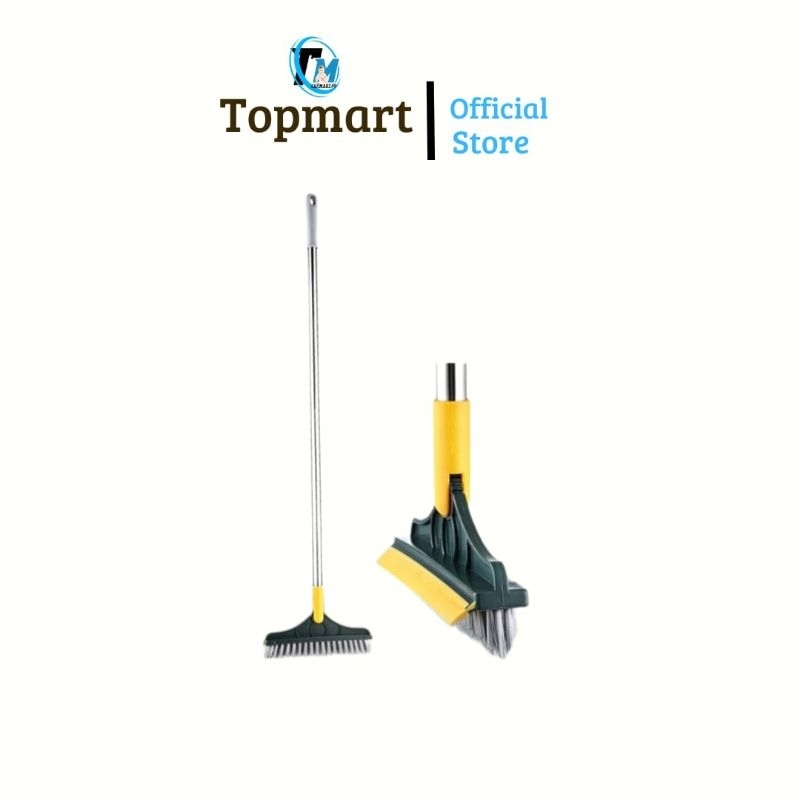 Topmart Sikat Lantai Wiper Multifungsi Pembersih Lantai Dinding Kamar Mandi