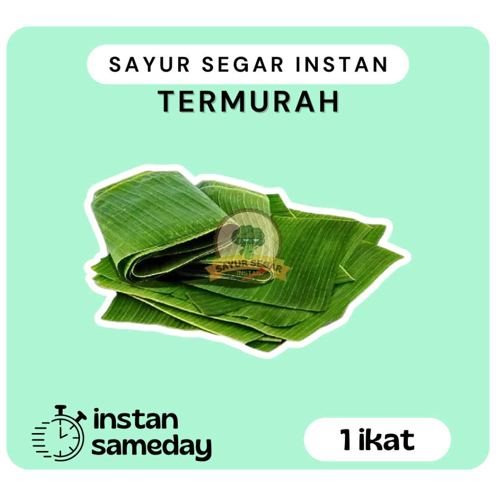 

Daun Pisang / Daun Pisang Muda 1 Ikat
