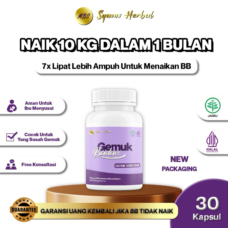 OBAT GEMUK RACIKAN FARMASI  ORIGINAL100% //PIL GEMUK