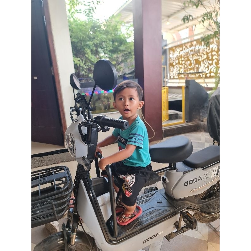BONCENGAN ANAK SEPEDA LISTRIK GODA