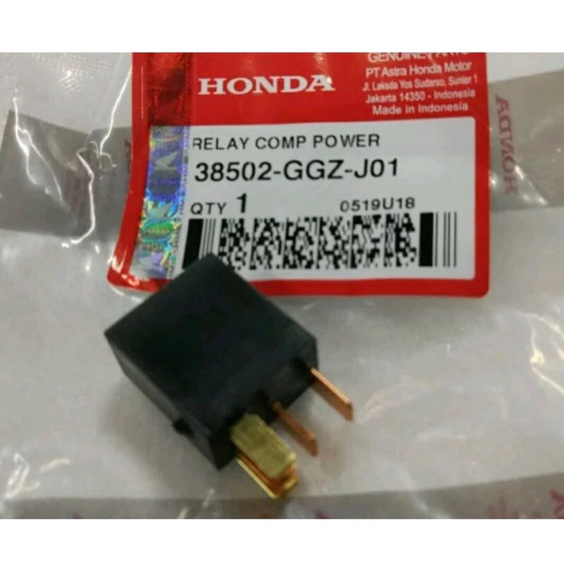 Relay Comp Power Beat FI ESP Beat Pop Genio Scoopy FI ESP Kaki 5P Ori Honda 38502GGZJ01