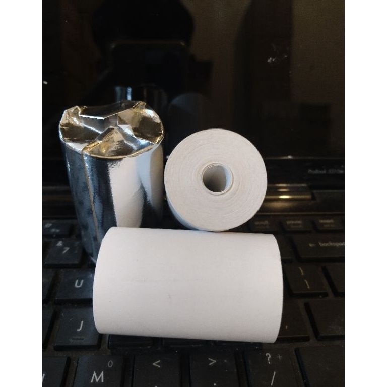 

Spesial Minggu Ini Kertas kasir thermal 5857x4mm YOKKE coreles printer 58mm paket 1 roll