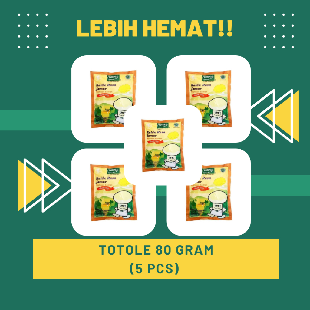 

Totole Kaldu Jamur 80 gram (package 5 pcs)