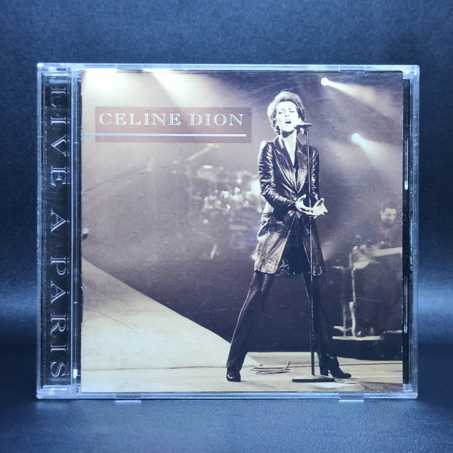 CD CELINE DION - LIVE A PARIS IMPORT & TAKING CHANCES ORIGINAL