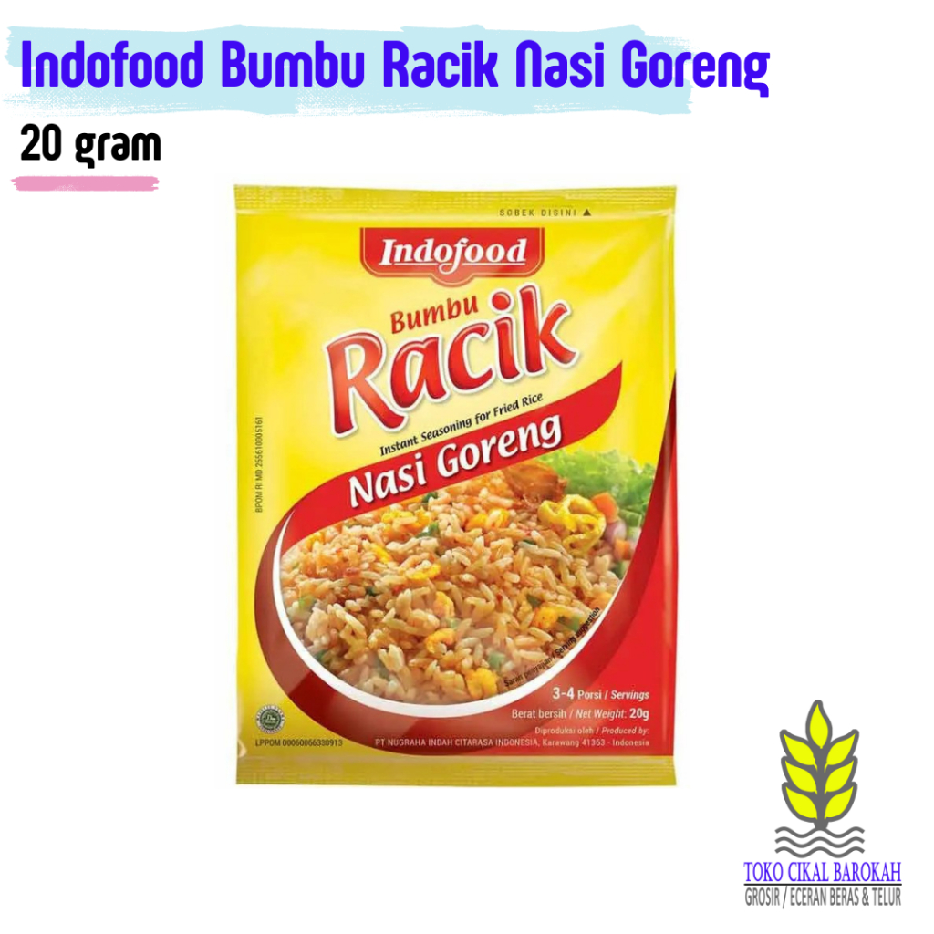 

Bumbu Racik Nasi Goreng Indofood 20 gram