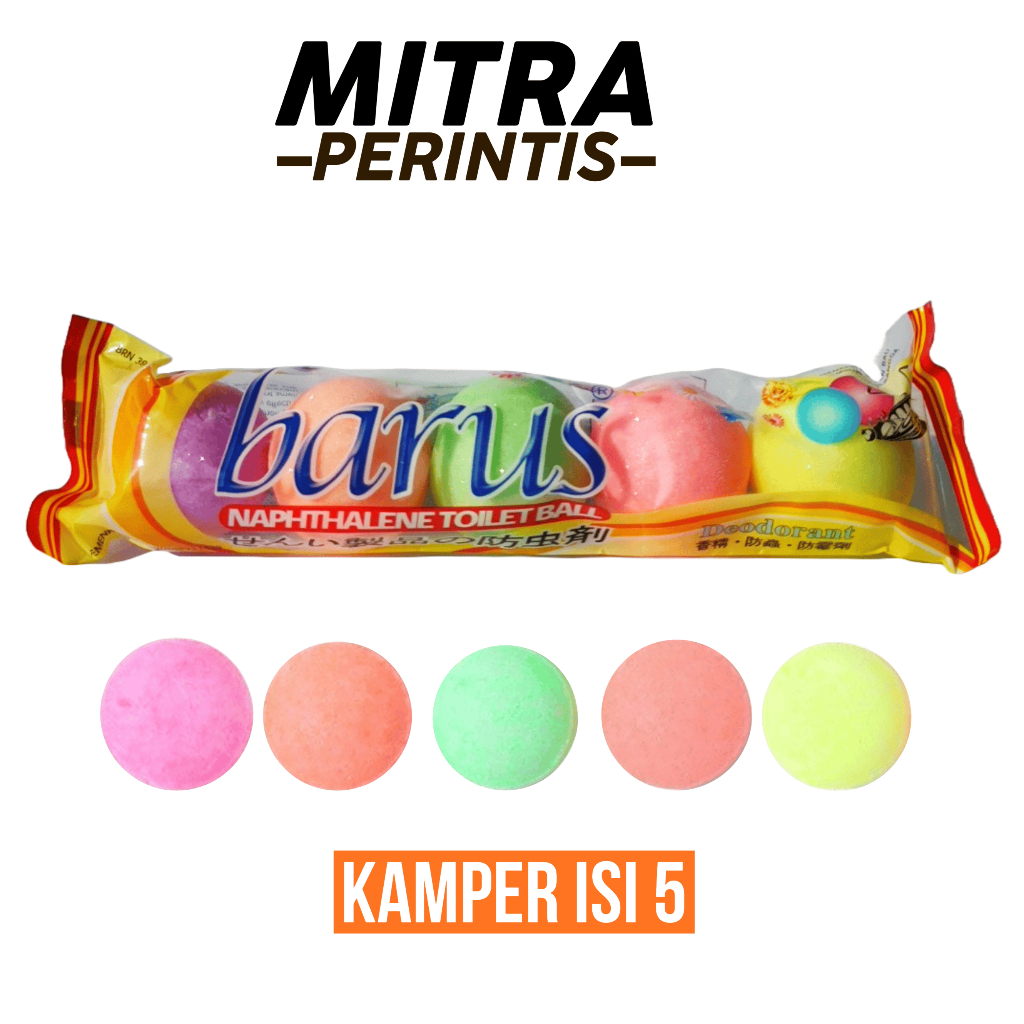 Kamper Toilet isi 5 Barus Ball Warna Grosir Murah