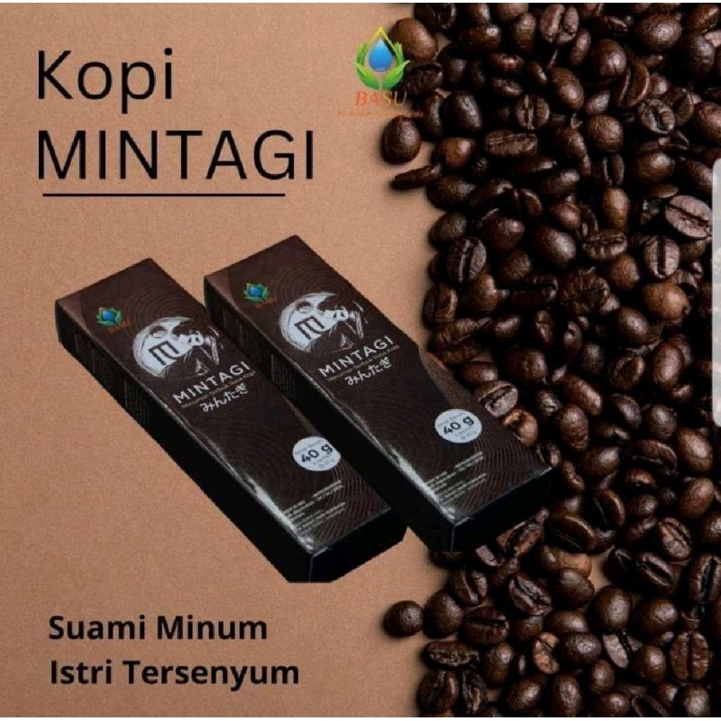 

COFFEE MINTAGI KOPI MINTAGI SUPLEMEN KESEHATAN PRIA DEWASA ORIGINAL 1 BOX ISI 2 SACHET