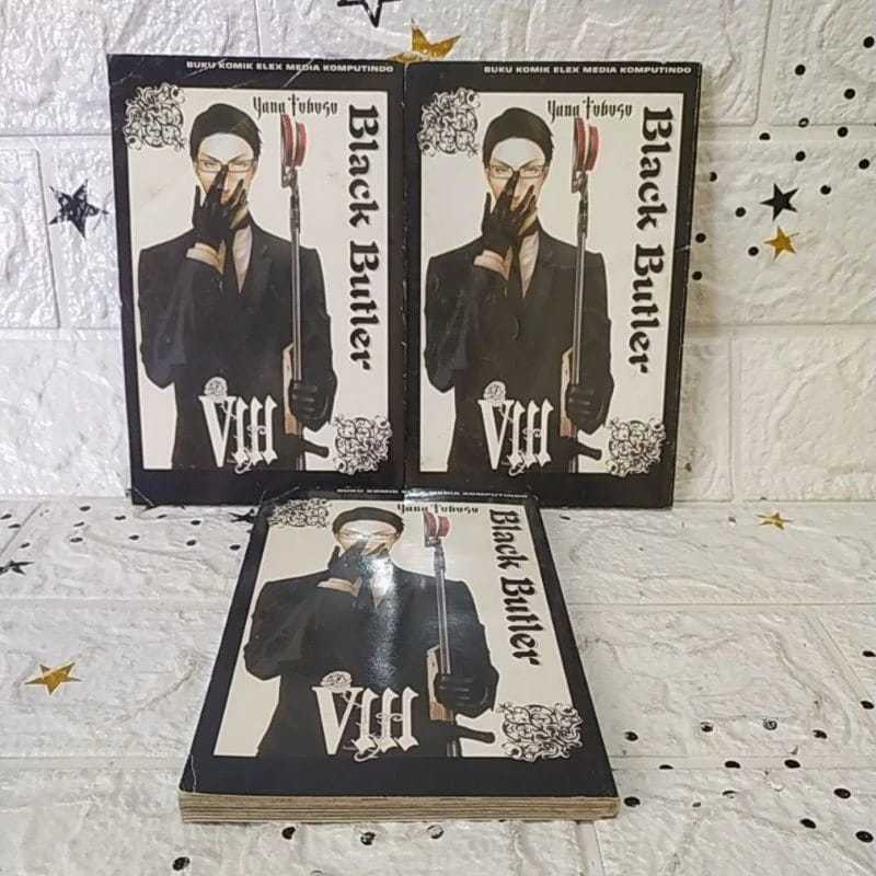 MANGA BLACK BUTLER VOL 1-40