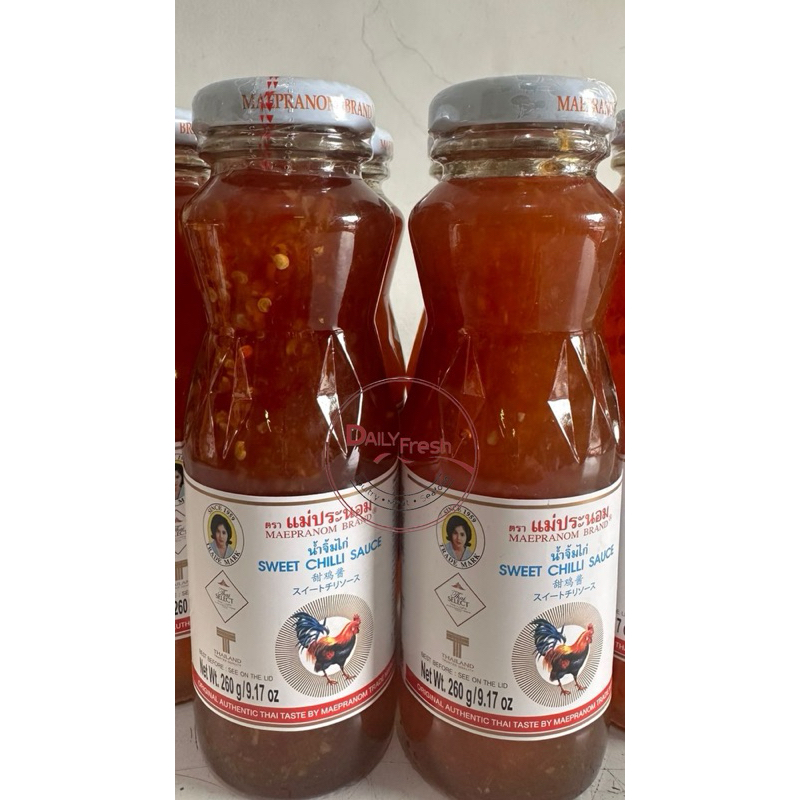 

MAEPRANOM SWEET CHILLI SAUCE 260GR | SAUS CABE PEDAS MANIS THAILAND