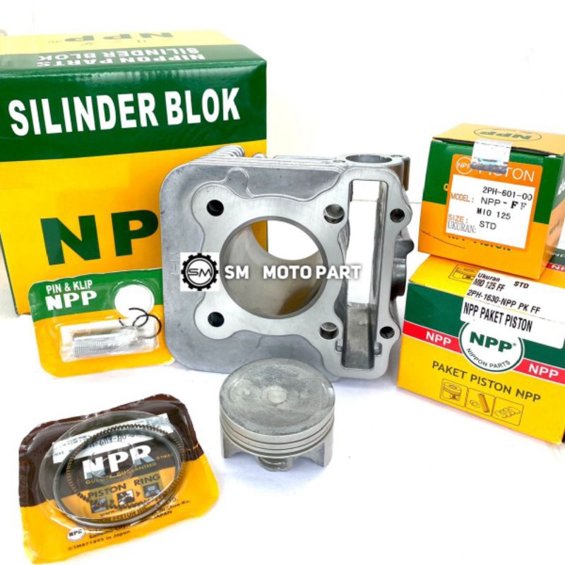 NPP 47200-2PH00 SILINDER BLOK MESIN BORING SET MIO125 MIO SOUL GT 125 CYLINDER BLOCK