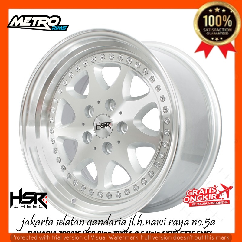 velg mobil racing ring 17 pcd 5x112 untuk mobil A, AMG GT, B, C, E, EQA, EQC, EQS, EQV, S, CL, CLA, 