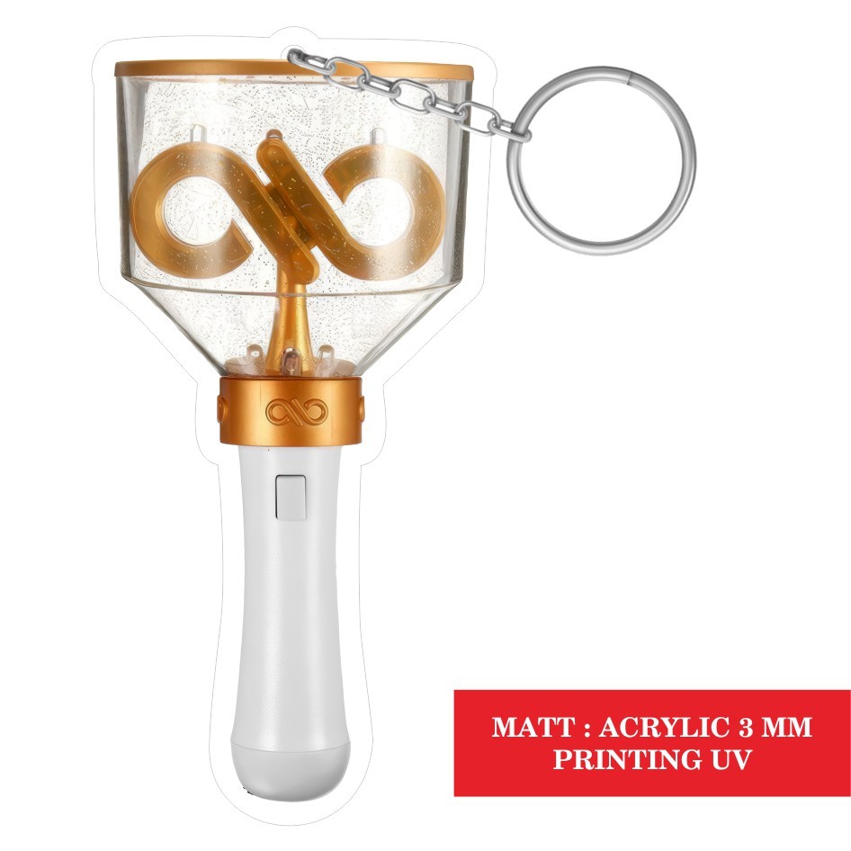 Gantungan Kunci Akrilik Keyring Infinite Lightstick Yeobong