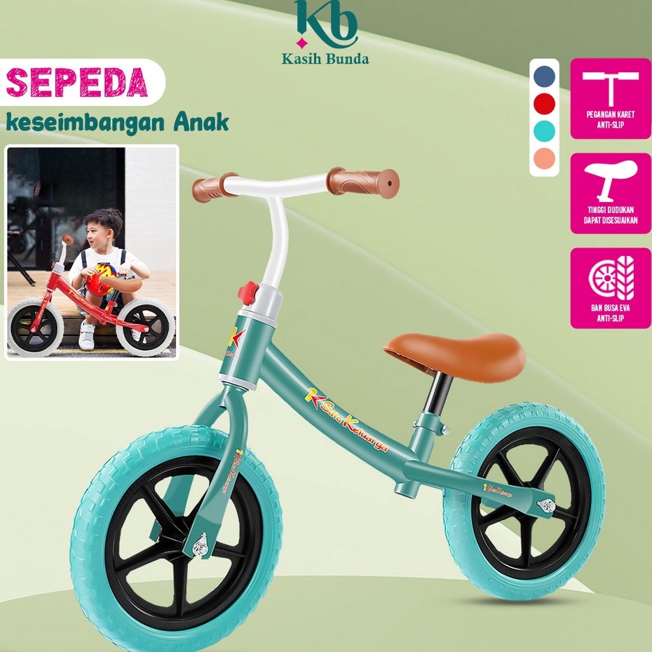 Paling Dicari  Sepeda Keseimbangan Anak Tanpa Pedal Roda 2  Mainan Anak Sepeda Push Bike Balance Kid
