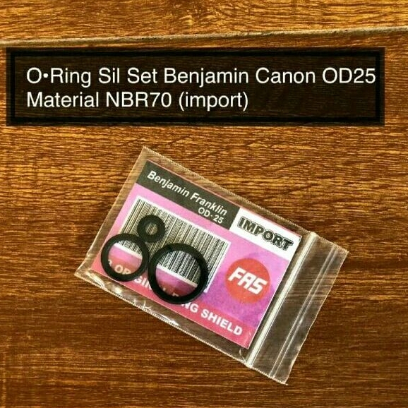 oring set benjamin od 22 dan od 25 isi 3 / oring set / sil set / sil oring / o ring / seal