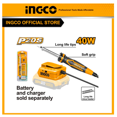 SOLDER CORDLESS 20V INGCO CSILI2001