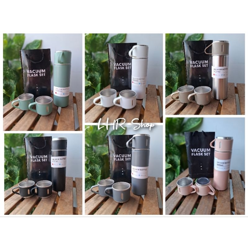 TERMOS SET  SULTAN VACUUM FLASK GIFT BOX HAMPERS KADO MURAH MEWAH