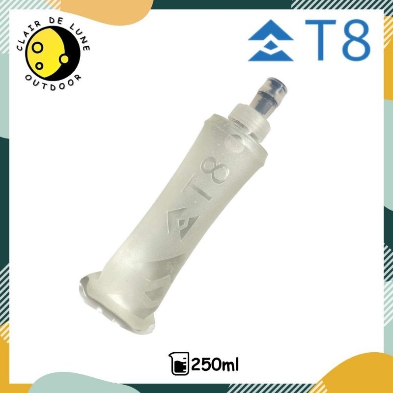 T8 Sherpa Soft Flask 250ml Clear / Botol Minum Lari / T8 Soft Flask