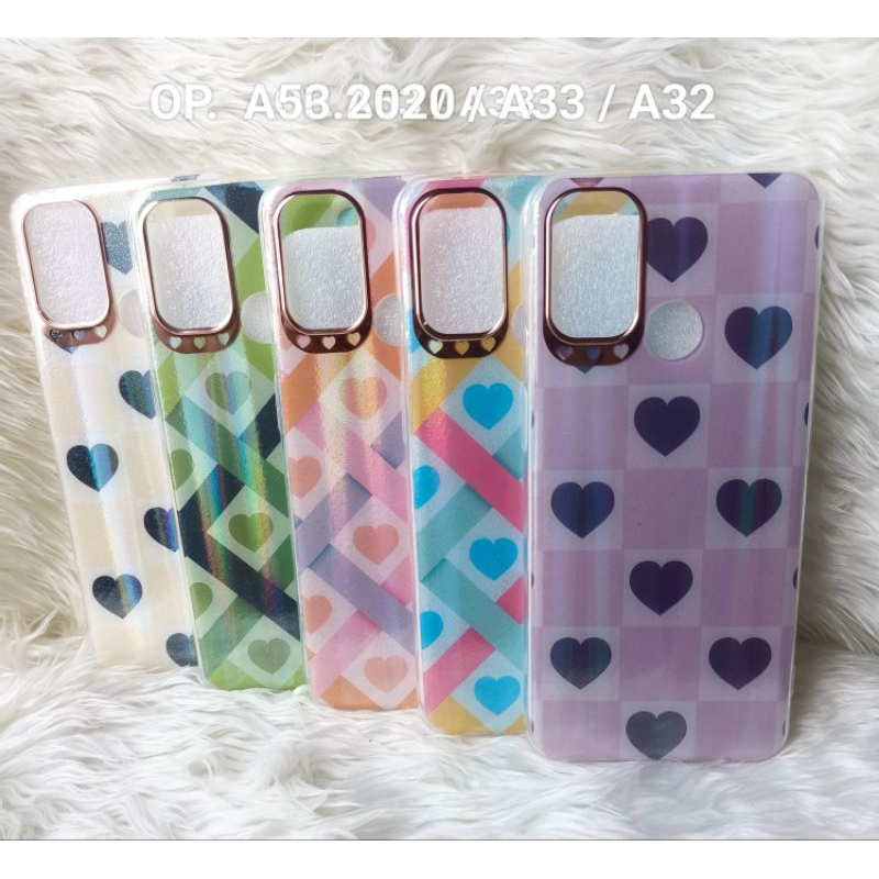 SoftCase Motif Metallica Love for Hp OPPO A53 / A32 / A33 .2020 Cesing Cover TPU Airbang