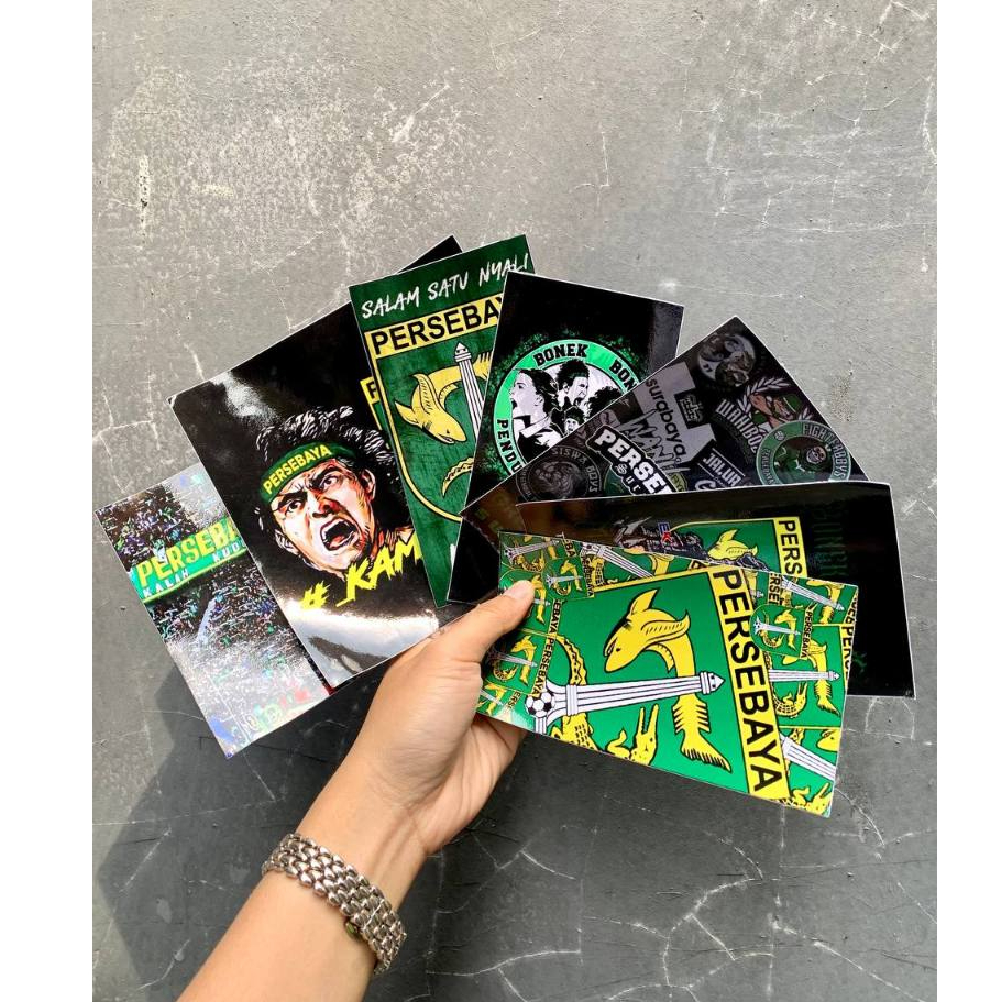 

Stiker Vinyl Waterproof Sticker Club Bola PERSEBAYA