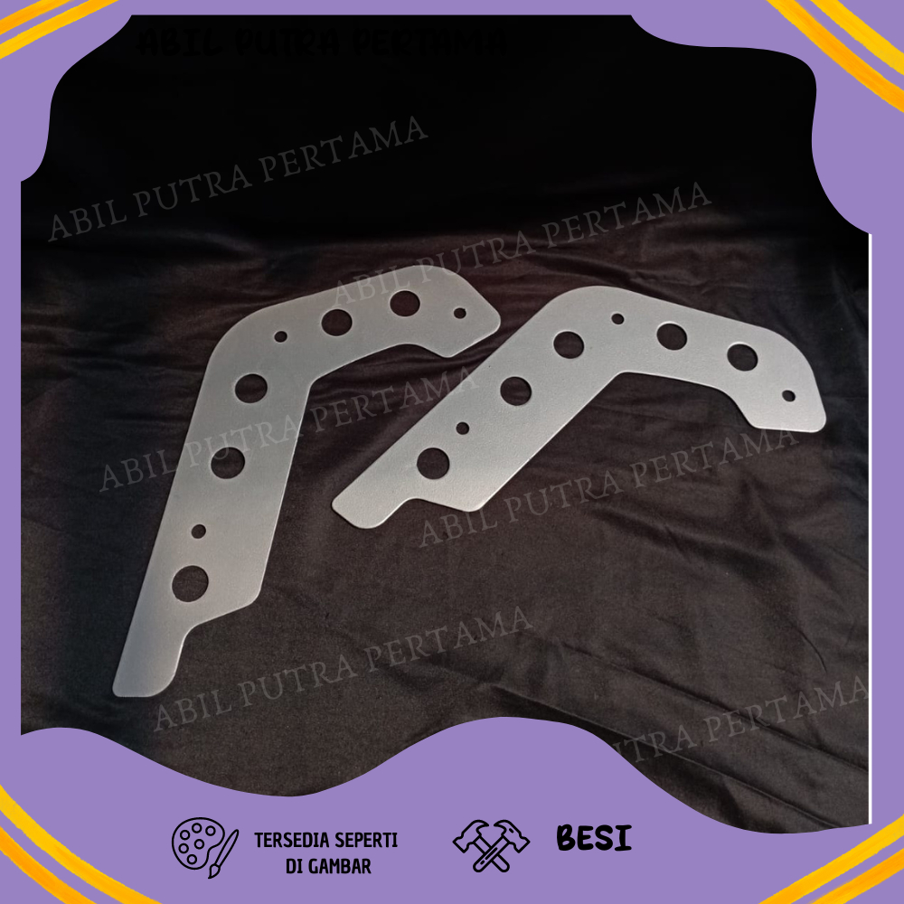 Cover Skidplate Kanan Kiri Xsr 155 Tutup Pelindung tutup Skid Plate Samping Motor Xsr 155 Warna Silv