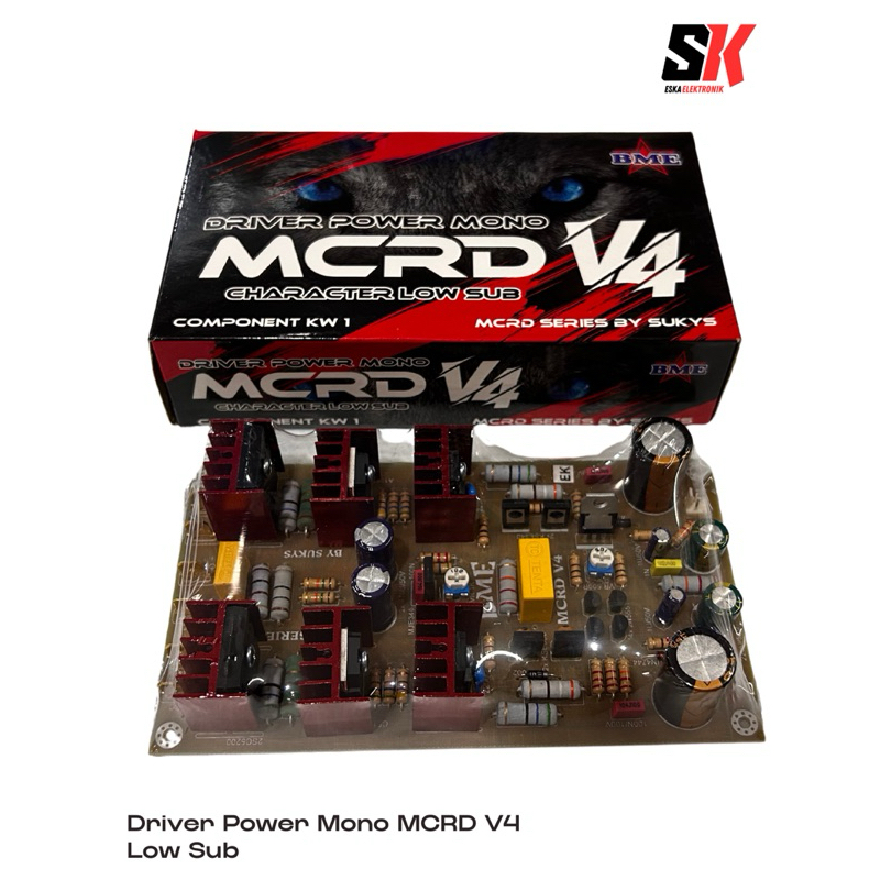 KIT DRIVER POWER MONO MCRD V4 BY BME