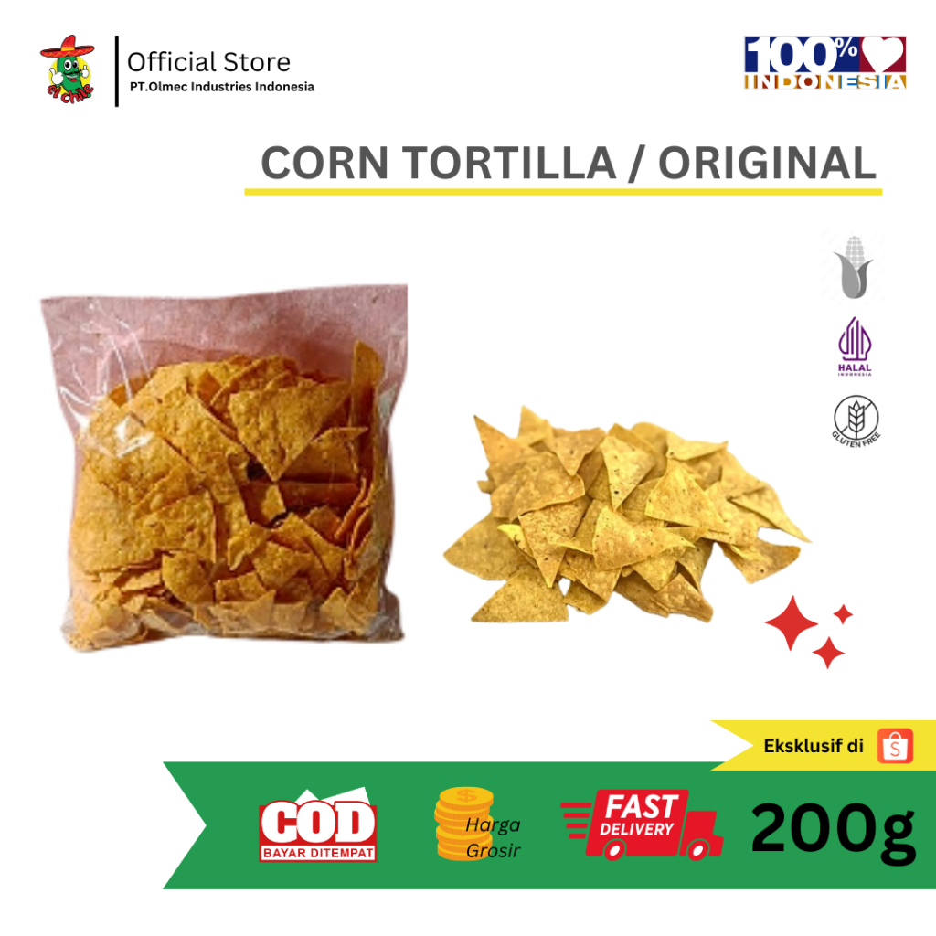 

EL CHILE CORN TORTILLA CHIPS 200G