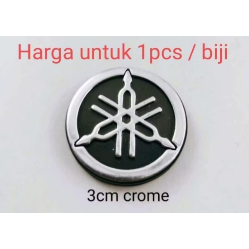 Emblem Logo Yamaha Mio Sporti, Tameng depan Mio Sporty
