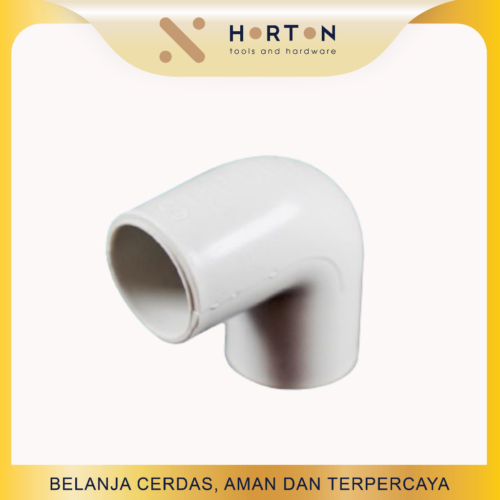 Sambungan L Pipa Kabel Listrik Knee L Pipa / Knee Listrik 5/8'' Polos