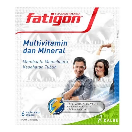FATIGON KAPLET PUTIH ISI 6 TABLET