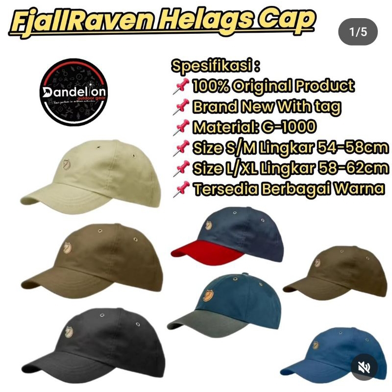 topi fjallRaven Helags Cap