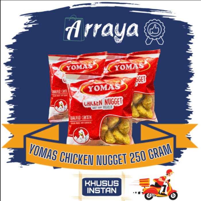 

YOMAS CHICKEN NUGGET 250 GR