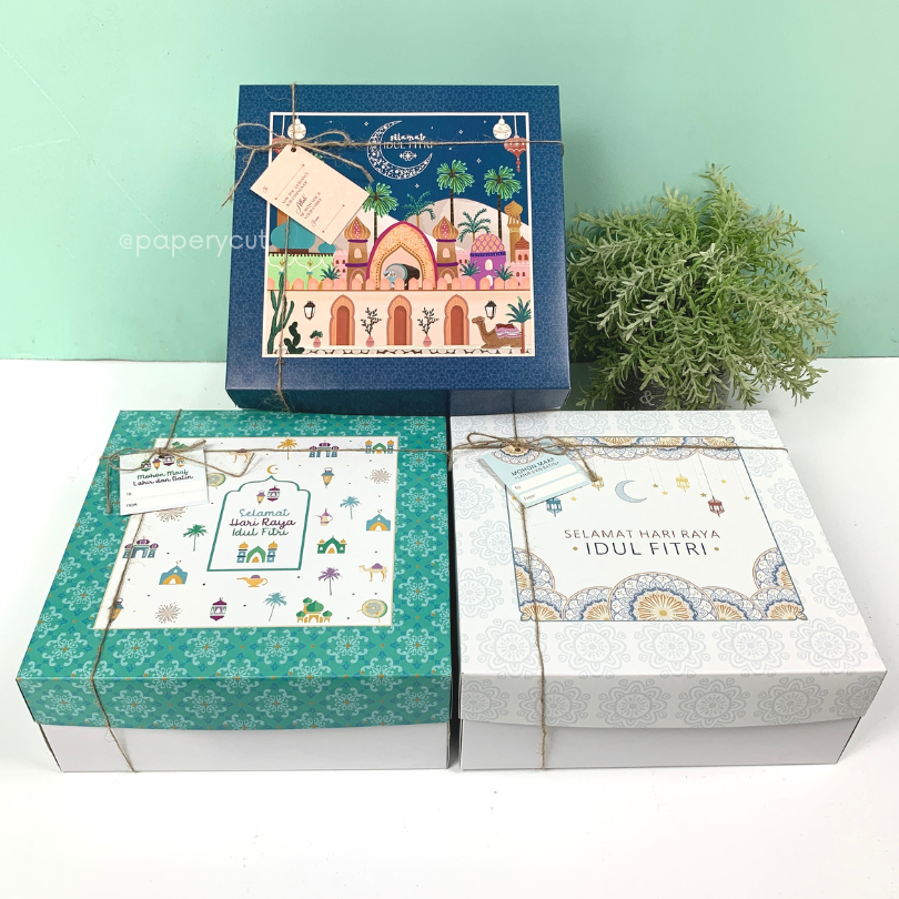 

Box Kue Toples Hampers 25 x 25 x 10 idul Fitri/Lebaran - ECO