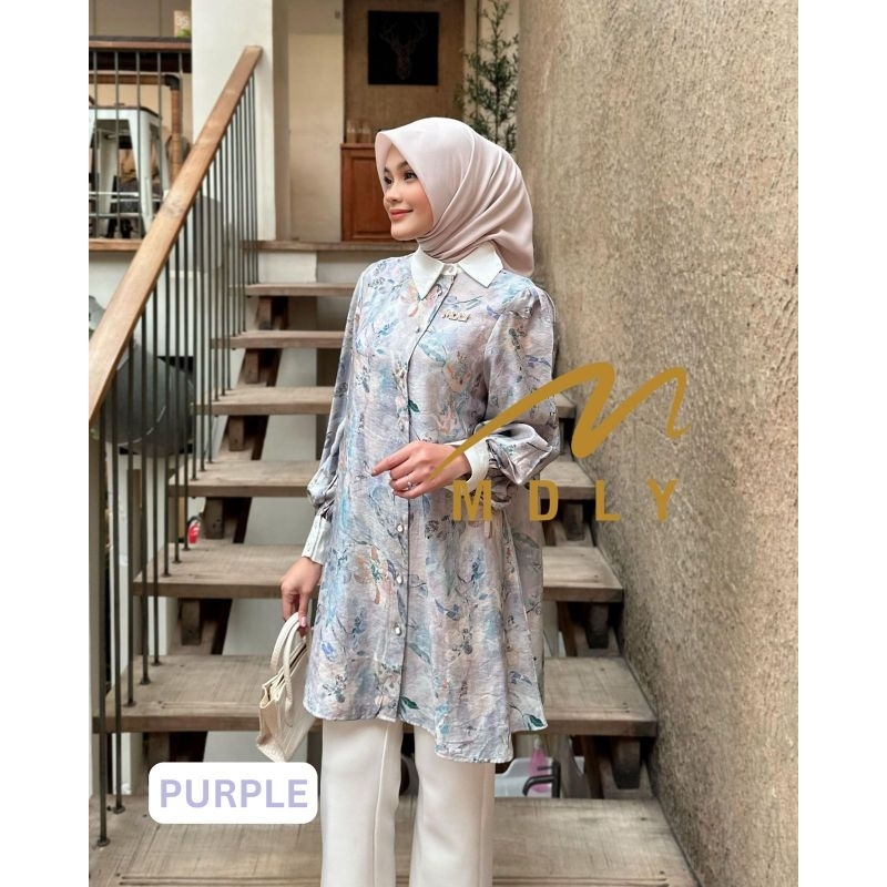 Premium Original1 Xeera Tunik MDLY Tunik Wanita Muslim Tunik Terbaru