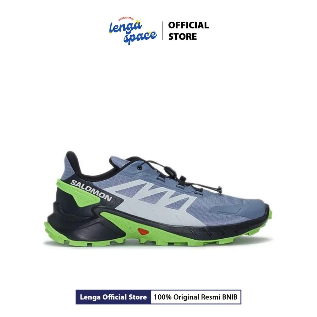 Sepatu Lari Outdoor Salomon Supercross 4 - Flint (47315800) ORIGINAL