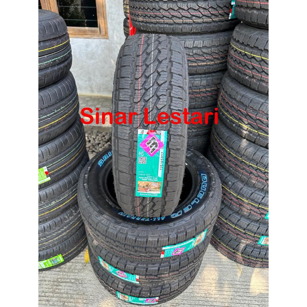 Ban Bridgestone Dueler AT 002 225 65 R17 102T  cocok untuk  CRV, Captiva, G Vitara, XTrail Dan Lain-