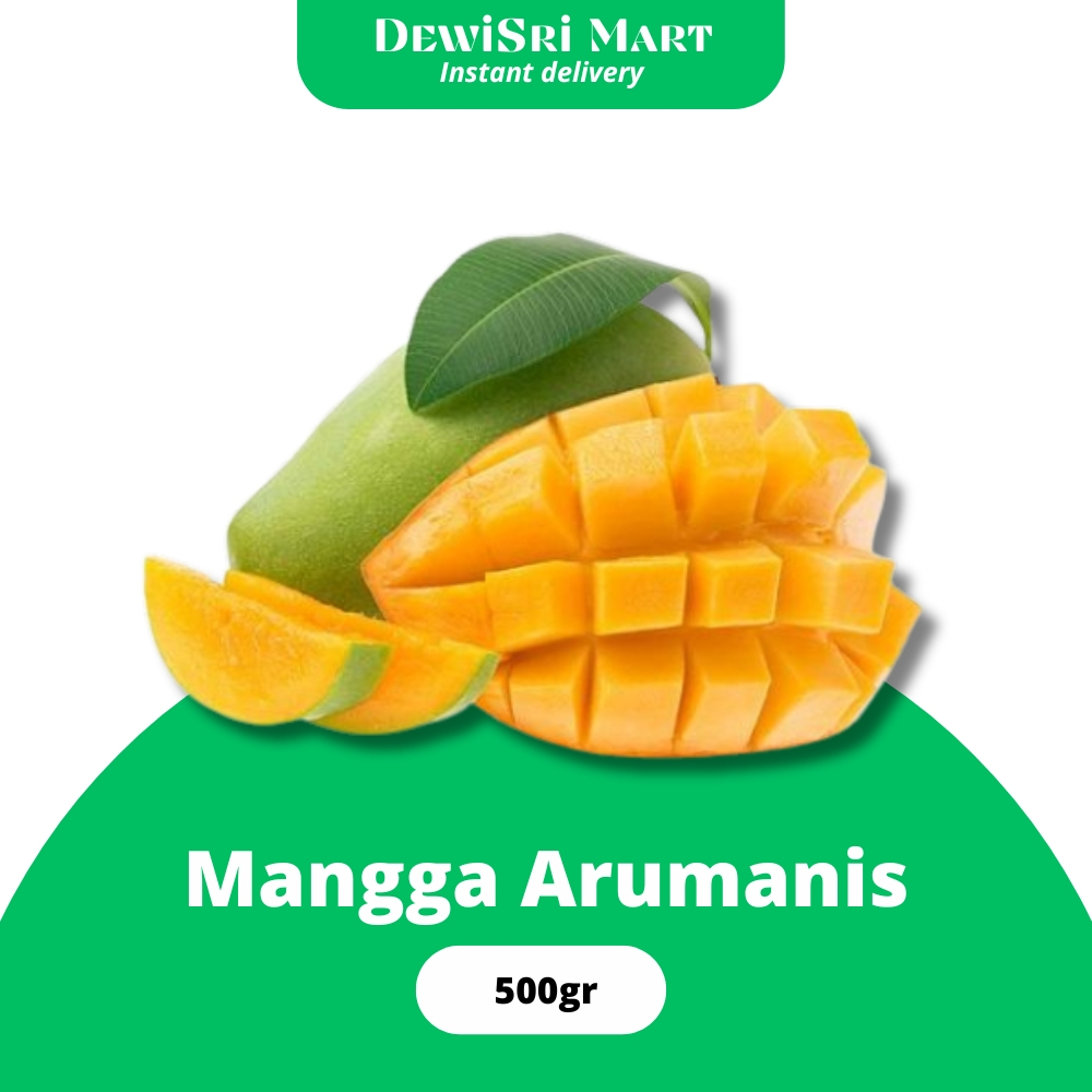 

Buah Mangga Arumanis 450- 500gr Dewi Sri Mart