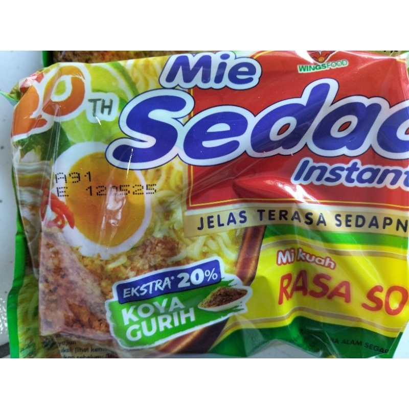 

MIE SEDAP KUAH SOTO 10PCS X 76GR