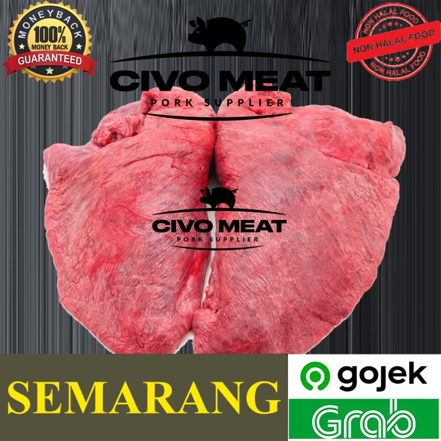 

Paru Babi / Pork Lung segar or frozen kualitas bagus - 1 pcs