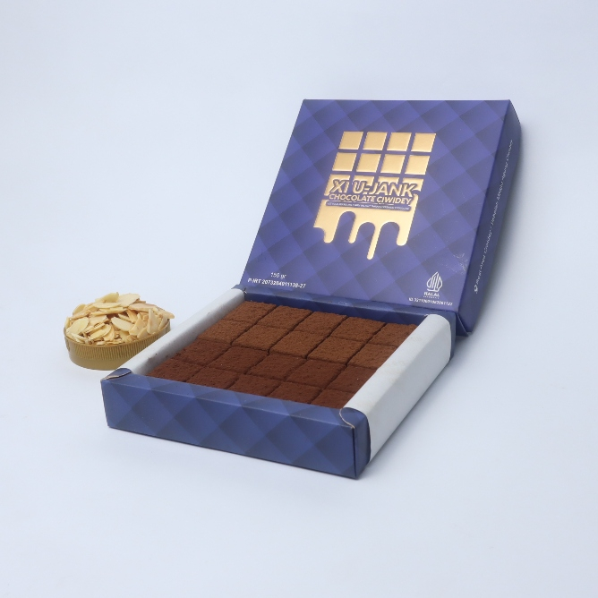 

RiDn XIUJANK NAMA CHOCOLATE MIX DARK & KACANG ALMOND