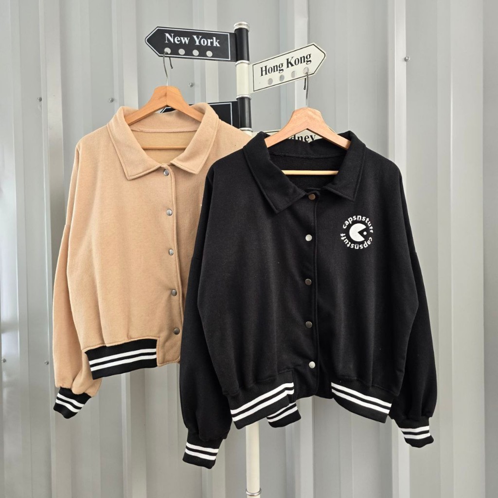 Bomber Jaket Couple Pasangan Isi 2 Hoodie Couple Pasangan Model Serasi Cocok untuk Foto OOTD Bareng