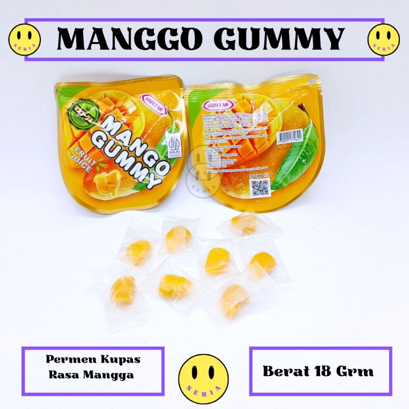

SWEET ME MANGO GUMMY 1 BOX ISI 30 PCS