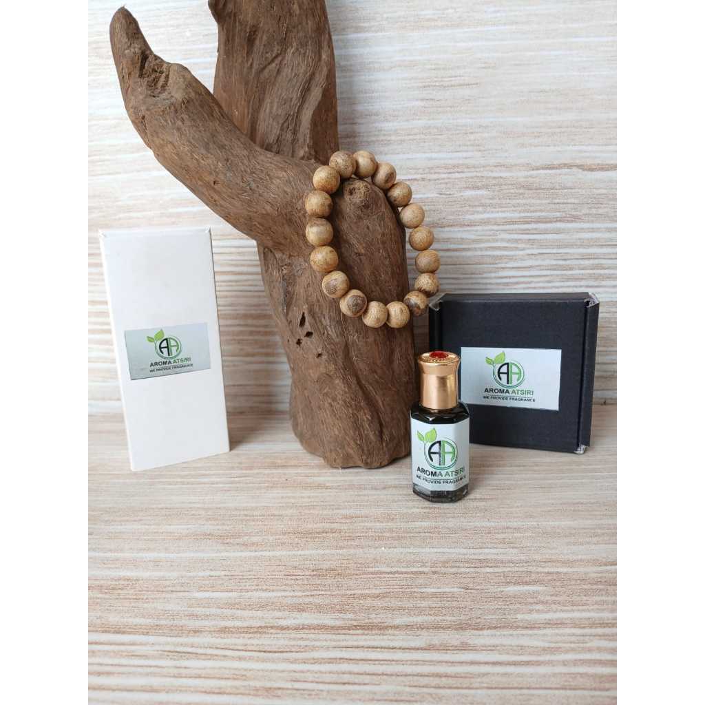 Minyak Gaharu Merauke 12ml + Gelang Gaharu Merauke 10mm