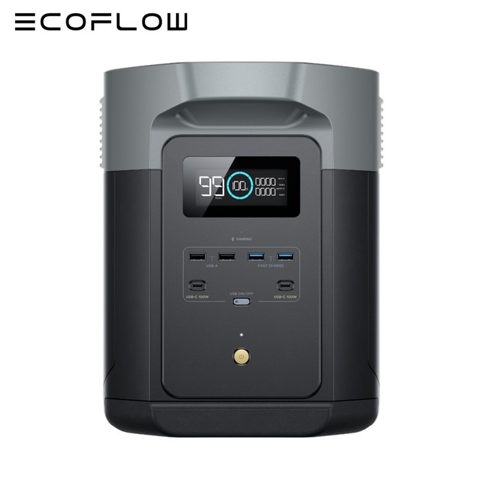 EcoFlow DELTA 2 Max - Stasiun Daya Portabel 2048Wh 2400W
