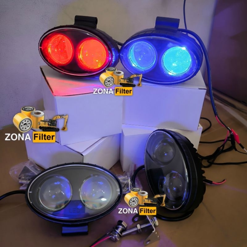 Blue sport safety Light Lampu Forklift- Blue / Biru