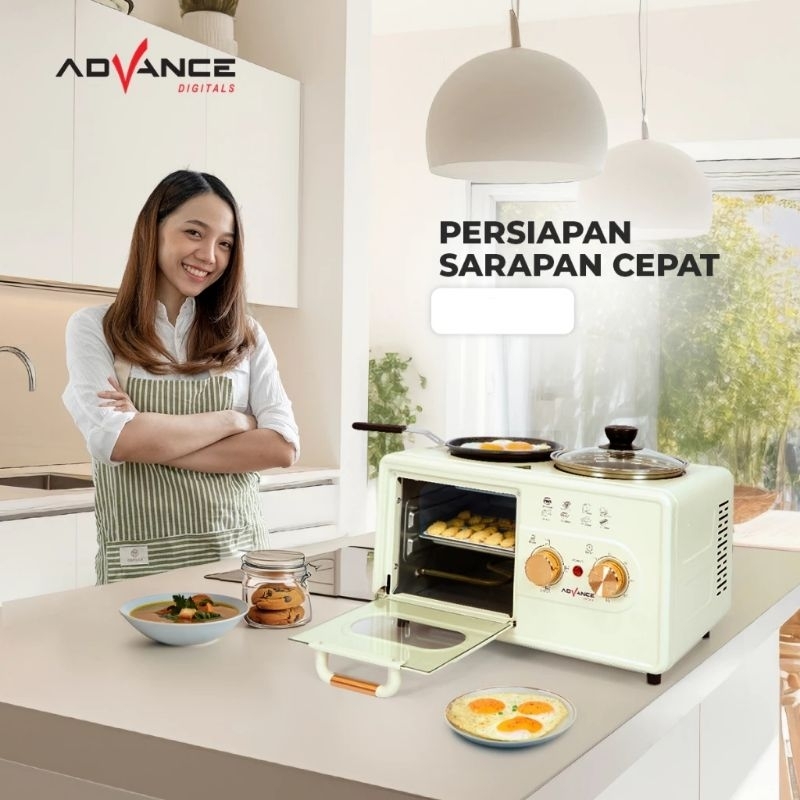 Alat Masak Oven All In One Multifungsi Sebaguna Kompor Elektrik Listrik Panci Masak Air