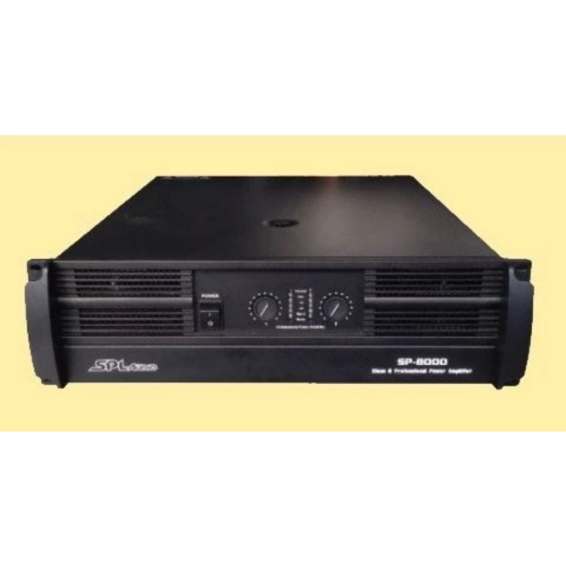 Power Amplifier  SP Series SP 8000 Original 2x2000watt  Class H