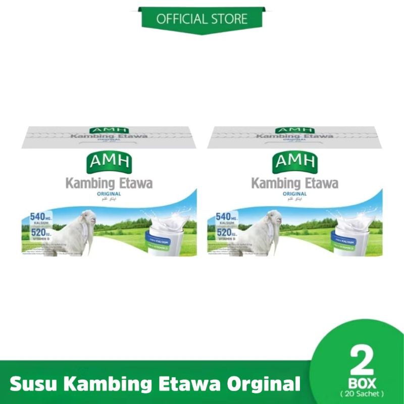 

AMH Susu Kambing Etawa Paket 2 Box